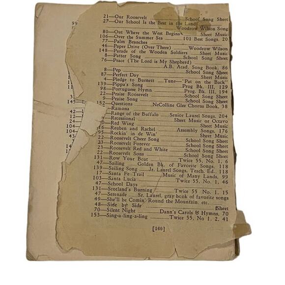 Let's Sing 1934 Song Book Junior High Elementary Vintage Music Education - Picture 2 of 2